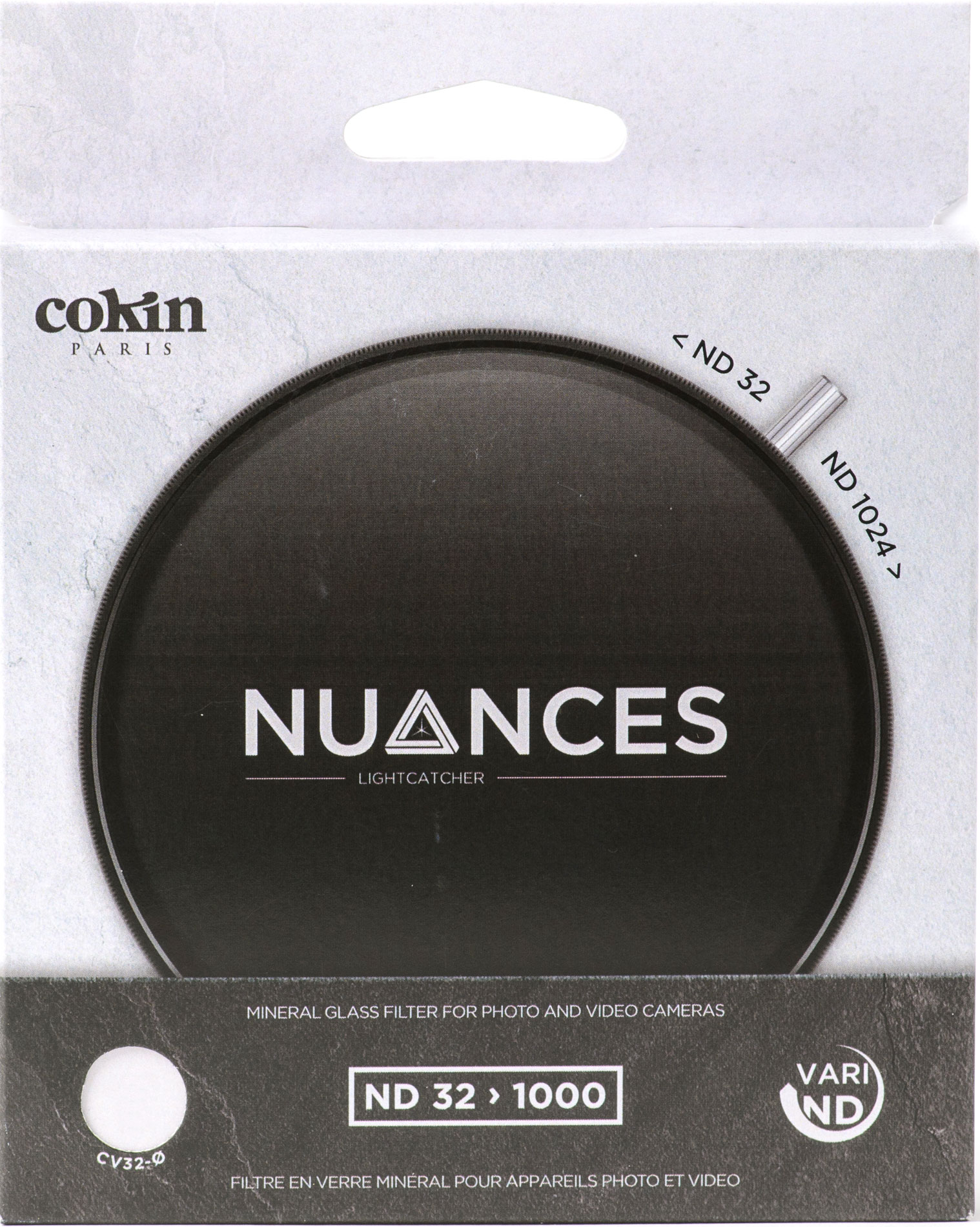 Filtre Nd X 32 1000 62mm Cokin Reduit La Quantite De Lumiere Sans Affecter Les Couleurs Et Les Contrastes