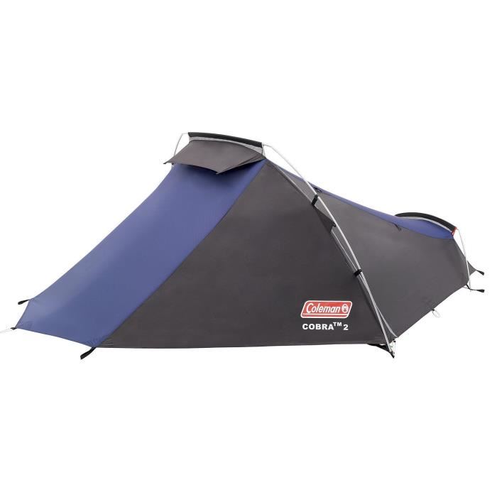 Coleman Tente Cobra 2 - 2 Personnes - Bleu Et Gris