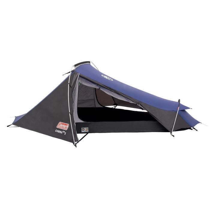 Coleman Tente Cobra 2 - 2 Personnes - Bleu Et Gris