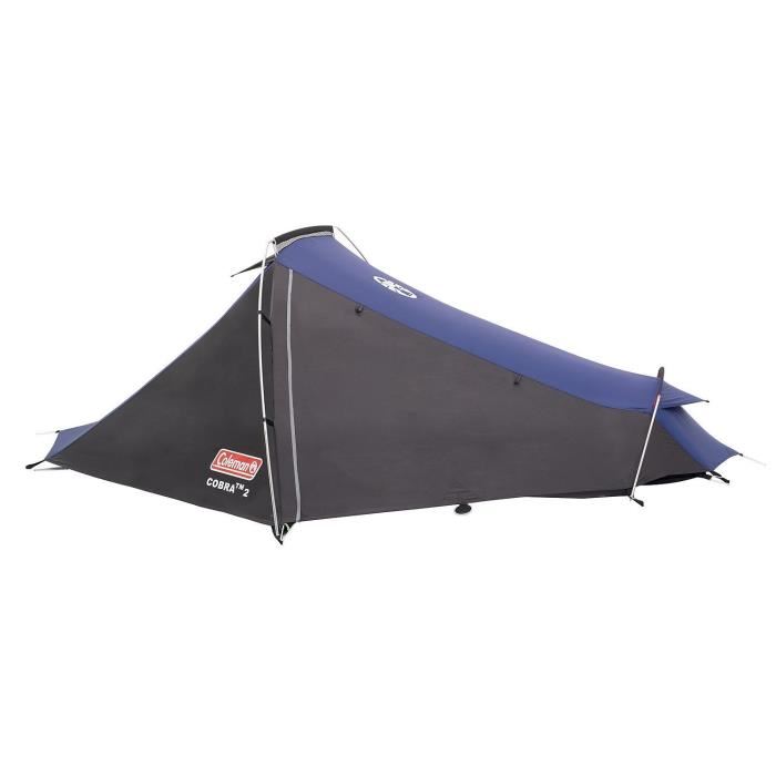 Coleman Tente Cobra 2 - 2 Personnes - Bleu Et Gris