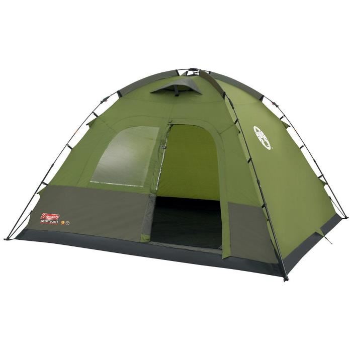 Tente Familiale 5 Personnes Coleman Instant Dome 5 1 Chambre Impermeable 3000mm Toile Anti Uv