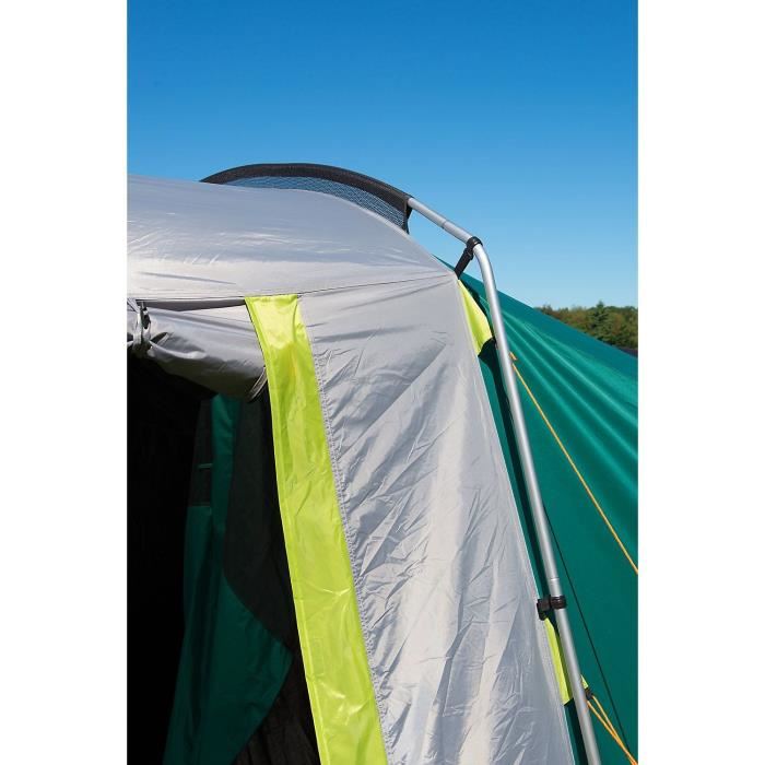 Tente Familiale 4 Personnes Coleman Blackout Bedroom Oak Canyon 4 - 2 Chambres - Impermeable 4500mm - Toile Anti-uv - Nuit Noire