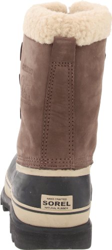 Sorel - Apres-skis Chauds Et Impermeables - Caribou Men Bruno Pour Homme En Cuir - Taille 43,5 - Marron