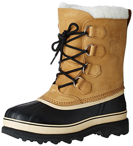 Sorel - Apres-skis Chauds Et Impermeables - Bottes Caribou Buff Men Pour Homme En Cuir - Taille 43,5 - Marron