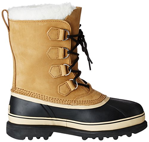 Sorel - Apres-skis Chauds Et Impermeables - Bottes Caribou Buff Men Pour Homme En Cuir - Taille 43,5 - Marron