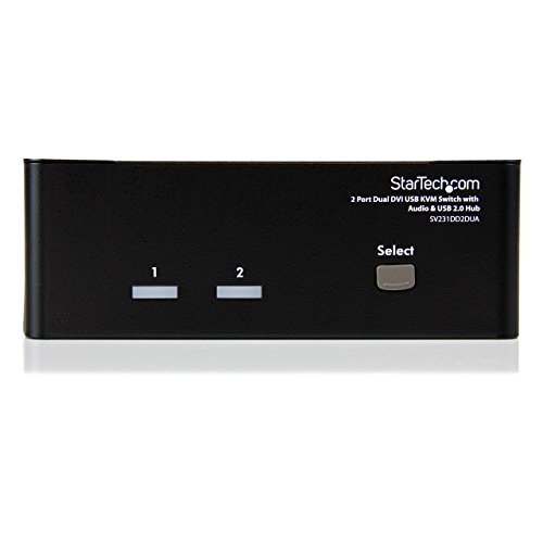 Commutateur Kvm Usb Et Double Dvi A 2 P ...