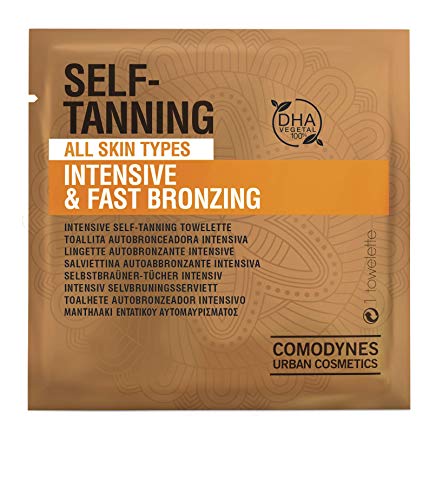 Comodynes 8 Lingettes Autobronzantes Intensives - Sachet 8 Lingettes