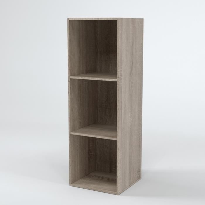 COMPO Meuble de rangement contemporain decor chene - L 31 cm