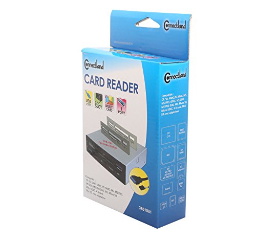 Lecteur De Cartes Memoires 3.5''+ 1 Port Usb V3.0 Connectland