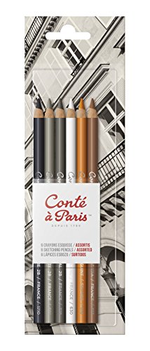 Conte A Paris Blister 6 Crayons Esquis ....