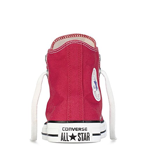 Baskets Montantes Enfant Converse Chuck Taylor All Star Core Hi Rouge 272829303132333435 Filles