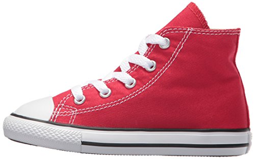 Baskets Montantes Enfant Converse Chuck Taylor All Star Core Hi Rouge 272829303132333435 Filles