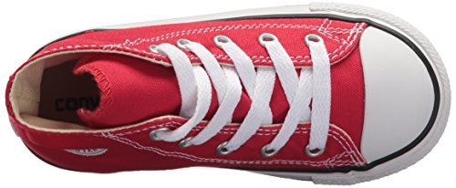 Baskets Montantes Enfant Converse Chuck Taylor All Star Core Hi Rouge 272829303132333435 Filles