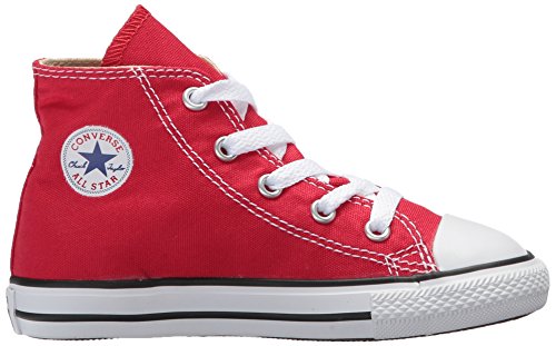 Baskets Montantes Enfant Converse Chuck Taylor All Star Core Hi Rouge 272829303132333435 Filles