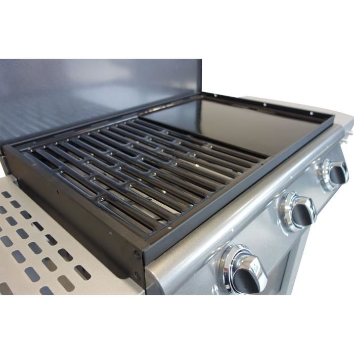 Barbecue Gaz Mixte Puerta Luna (3 Bruleurs)