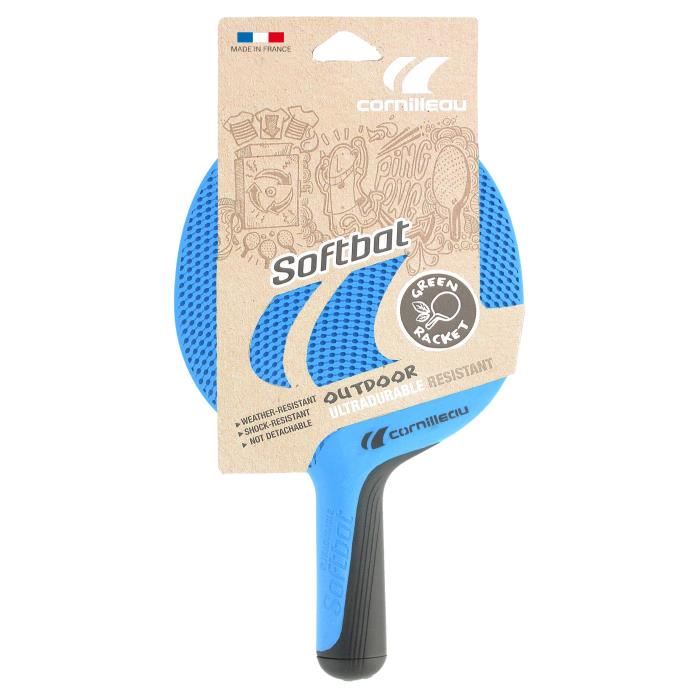 Raquette De Tennis De Table Cornilleau Softbat Bleu