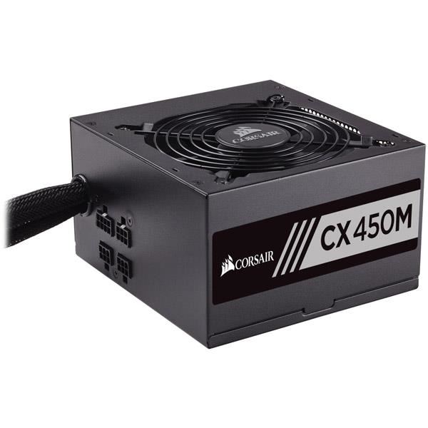 Corsair Alimentation Cx450m - 450 Watts - Semi Modulaire - 80+ Bronze (cp-9020101-eu)