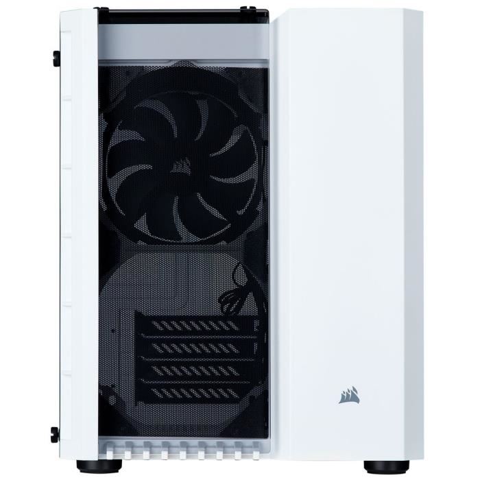 Corsair Boitier Micro Atx En Verre Trempe Crystal Series 280x - Blanc (cc-9011136-ww)