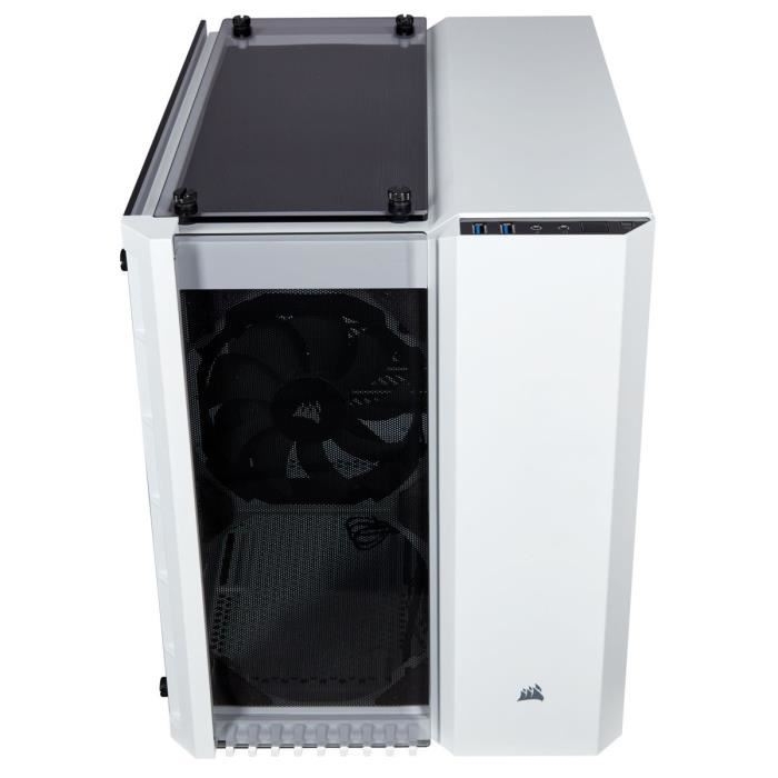 Corsair Boitier Micro Atx En Verre Trempe Crystal Series 280x - Blanc (cc-9011136-ww)