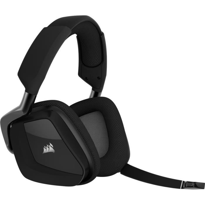 Corsair Gaming Void Pro Rgb Casque Pleine Taille 24 Ghz Sans Fil Noir De Charbon