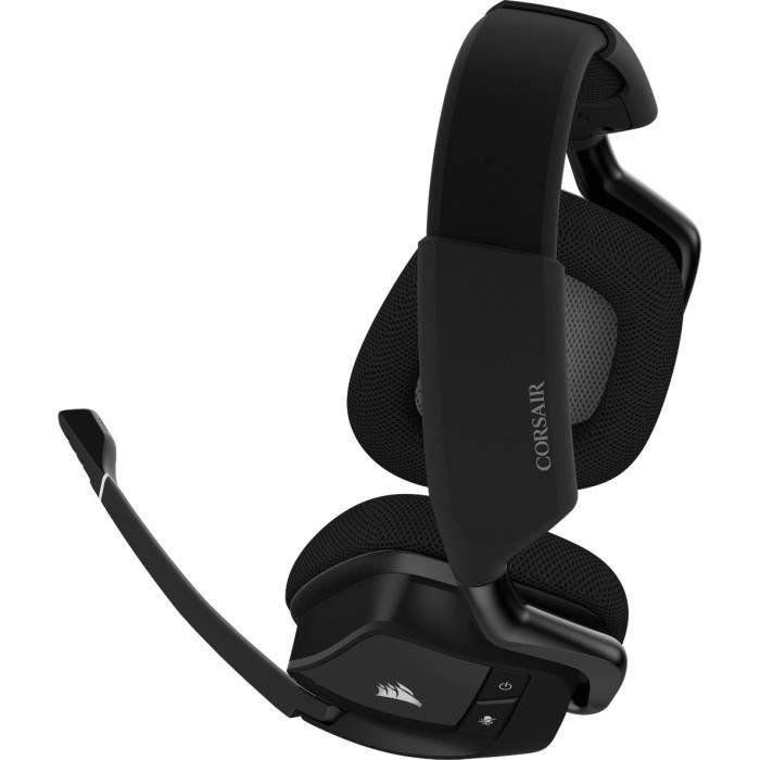 Corsair Gaming Void Pro Rgb Casque Pleine Taille 24 Ghz Sans Fil Noir De Charbon