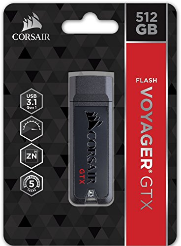 Cle Usb Corsair Flash Voyager Gtx 512 Go Usb 31 Vitesse De Lecture Jusqua 440 Mos