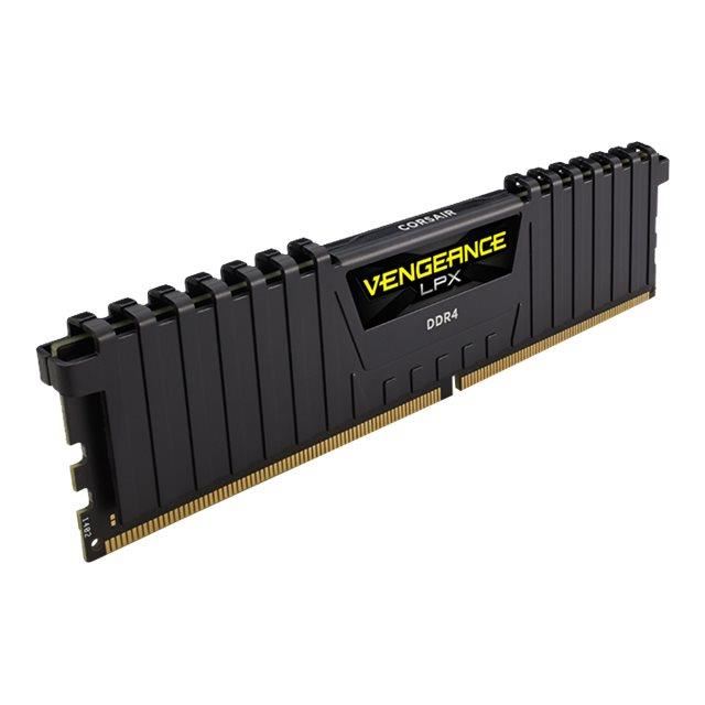 Corsair Memoire Pc Ddr4 Vengeance 16 Go 1 X 16 Go 2666mhz Cas 16 Cmk16gx4m1a2666c16