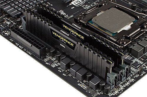 Memoire Ram Corsair Vengeance Lpx Ddr4 16gb 2x8gb Dimm 2666 Mhz 120v Noir Cmk16gx4m2a2666c