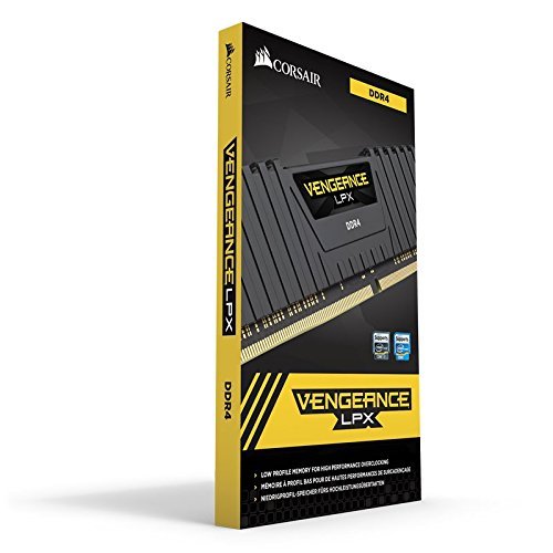 Memoire Ram Corsair Vengeance Lpx Ddr4 16gb 2x8gb Dimm 2666 Mhz 120v Noir Cmk16gx4m2a2666c