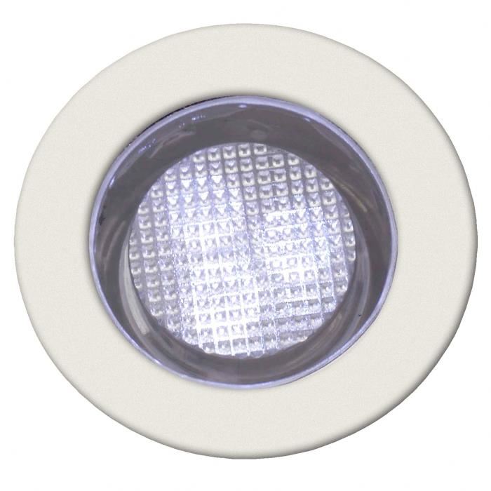 Kit Spots Led Encastrables Exterieur - Brilliant - Cosa30 - Ø3cm - Aluminium - Ip44