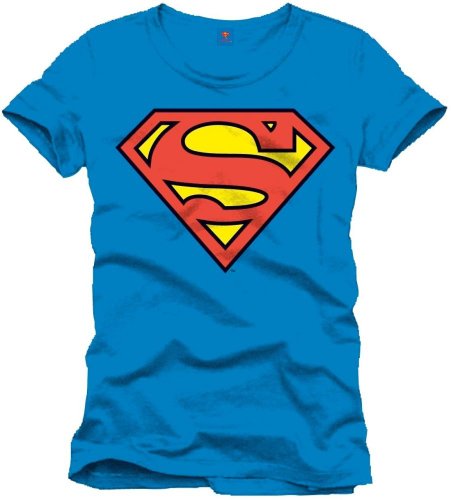 T-shirt Superman Dc Comics - Classic Log...