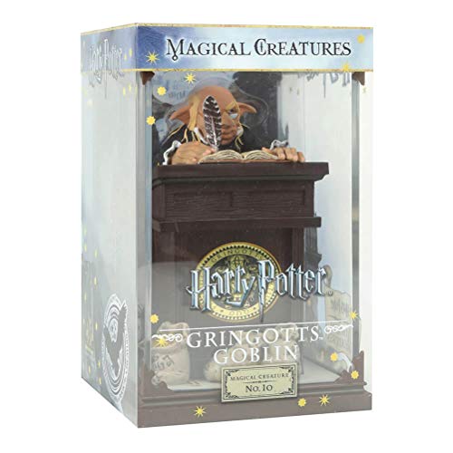 Noble Collection - Harry Potter - Statuette Magical Creatures Gringotts Goblin 19 Cm