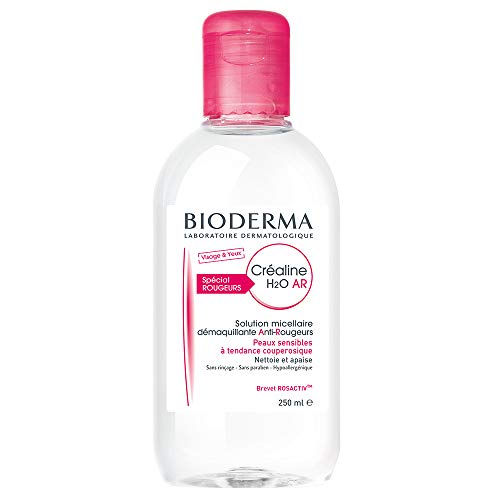 Bioderma Crealine Eau Micellaire Anti-rougeurs Visage Et Yeux Peaux Sensibles Reactives 250 Ml - Bouteille 250 Ml