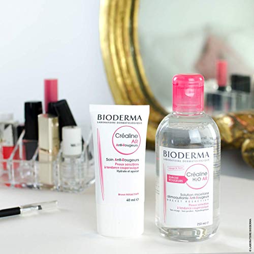 Bioderma Crealine Eau Micellaire Anti-rougeurs Visage Et Yeux Peaux Sensibles Reactives 250 Ml - Bouteille 250 Ml
