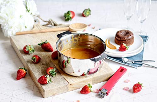 Cristel Casserole Inox Mutine Amovible - 16 Cm