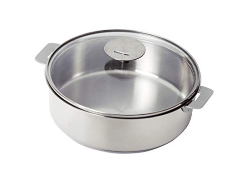 Couvercle Cristel Platine 24cm Verre