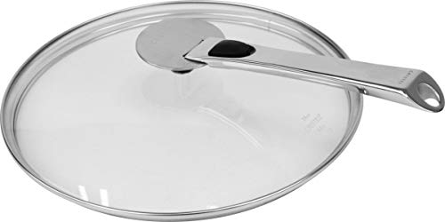 Couvercle Cristel Platine 26 Cm Verre