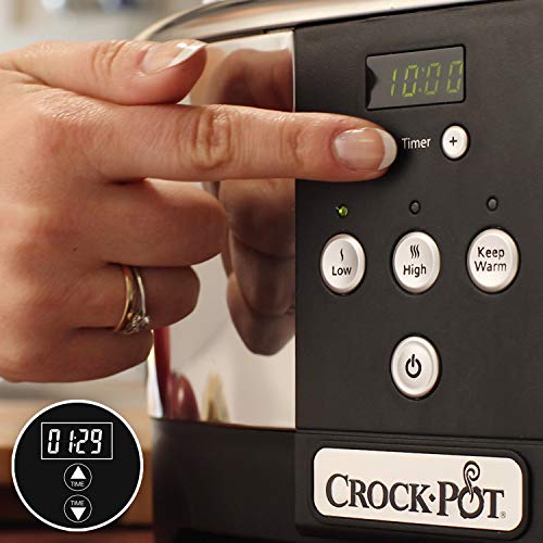 Crockpot Crock-pot Slow Cooker Pentola Elettrica Digitale E Programmabile  Capienza 5 7 Litri  Capacit
