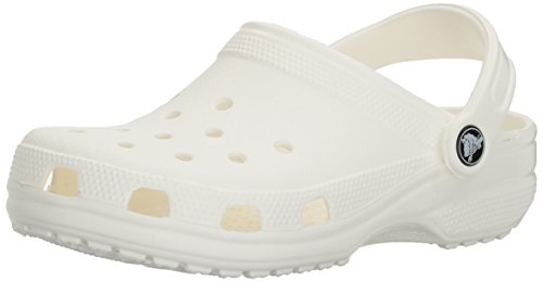 Crocs Sabots Classiques Unisexes Blanc Blanc 12 Unisex