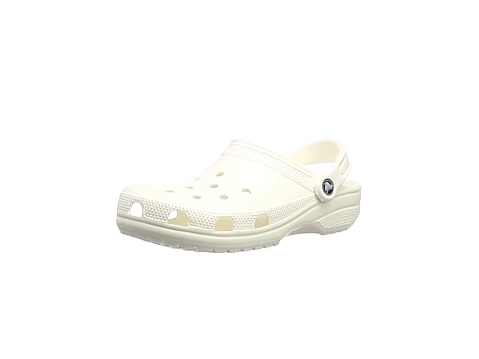 Crocs Sabots Classiques Unisexes Blanc Blanc 12 Unisex