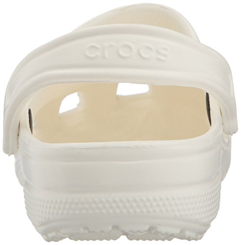 Crocs Sabots Classiques Unisexes Blanc Blanc 12 Unisex