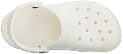 Crocs Sabots Classiques Unisexes Blanc Blanc 12 Unisex