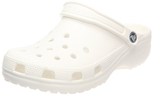 Crocs Sabots Classiques Unisexes Blanc Blanc 12 Unisex