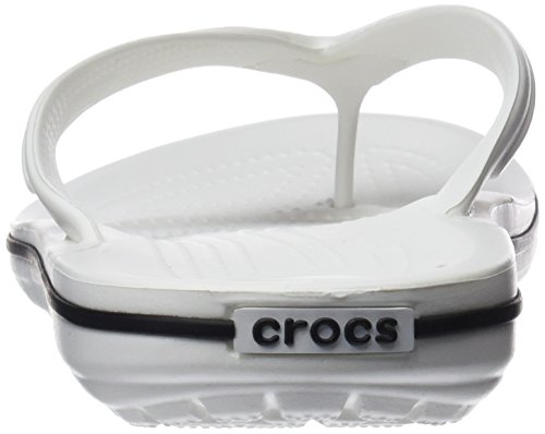 Crocs Crocband Flip, Tongs Mixte, White,...