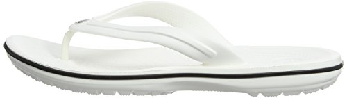 Crocs Mixte Crocband Flip Tongs, Blanc, ...