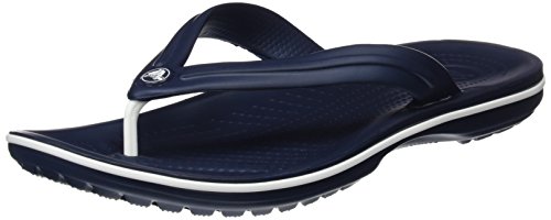 Crocs Mixte Crocband Flip Tongs, Navy, 3...