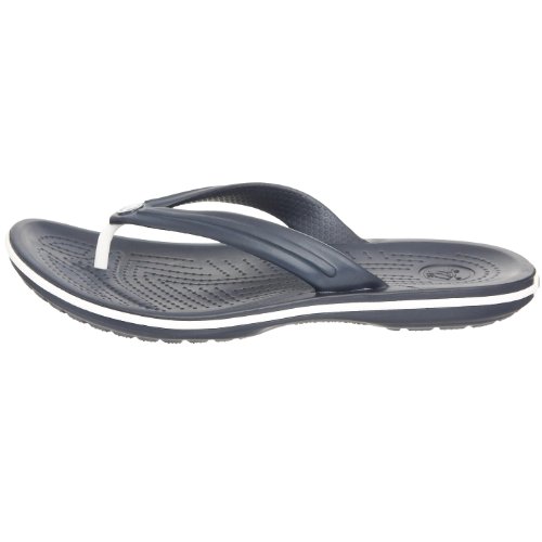 Crocs Mixte Crocband Flip Tongs, Navy, 3...