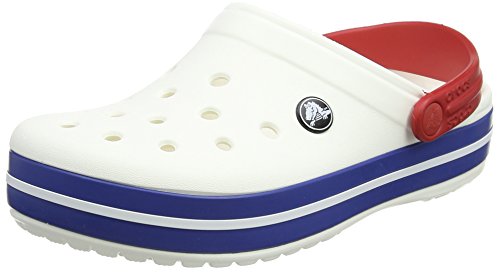 Crocs Crocband Mixte Sabots Whiteblue 