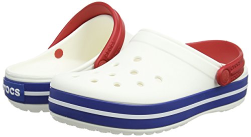 Crocs Crocband Mixte Sabots Whiteblue 