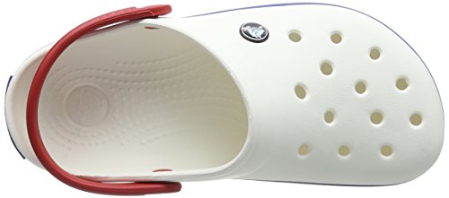 Crocs Crocband Mixte Sabots Whiteblue 